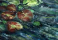 Detail - Waterlelies Bladeren Mix